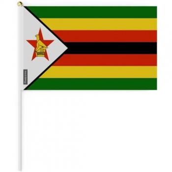 Drapeaux Miniatures du Zimbabwe 30x45cm