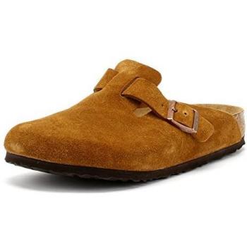 Mink Brown Boston Mules – Size UK 9.5