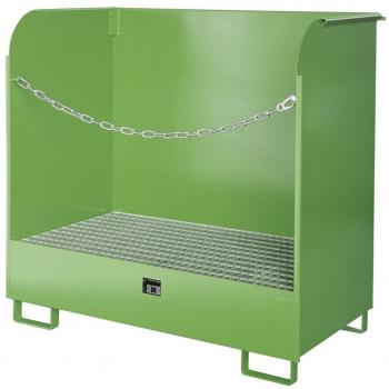 Réserve de matières dangereuses GD‑A Bauer – 2 20 L, couleur réséda