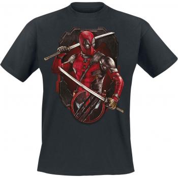 T-Shirt Deadpool 3 Ready to Fight con Wolverine