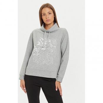 Olsen Grau Kapuzenpullover – Regulerer Schnitt (11201599)