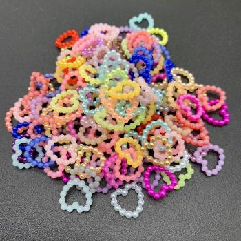 Lote 100 Unidades de Perlas Flatback – Ideal para Álbumes de Recortes