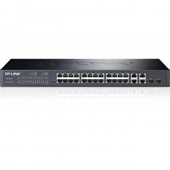 TP-Link T1500-28TC 24-Port Managed Switch with 4 Gigabit Uplinks