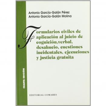 Formularios civiles de aplicacion al juicio de cognicion verbal, desahucio, cues
