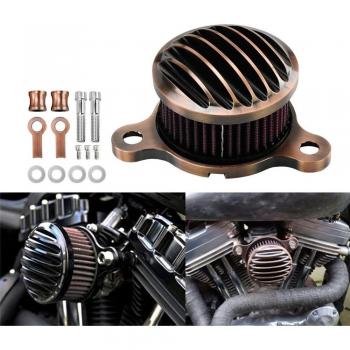 CNC Bronze Air Intake Cleaner for Harley Sportster XL Iron 883 XL1200 48 (1991)