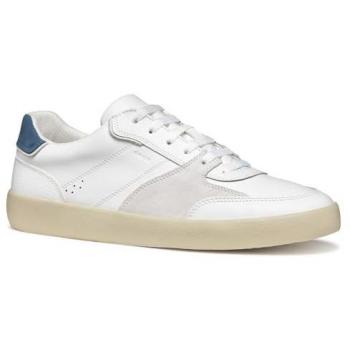 Zapatillas GEOX Lowcut Hombre C1260 Blanco/Azul