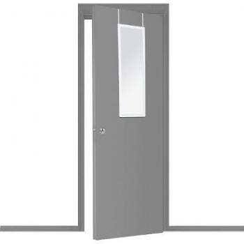 Miroir de porte aluminium