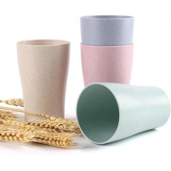 Reusable Wheat Straw Kids Drinking Cups