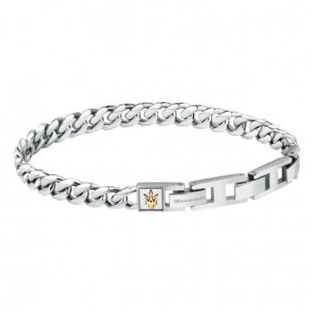 Iconic Pulsera Maserati Hombres Acero Inoxidable IP YG