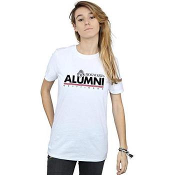 Harry Potter Gryffindor Alumni Boyfriend T-Shirt – White L