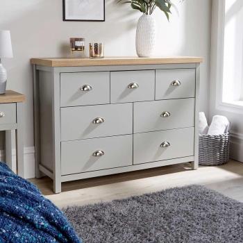 Wide 7 Drawer Chest of Drawers