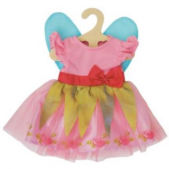 HELESS Puppenkleid Prinzessin Lillifee, pinke Schleife, Gr. 35-45 cm