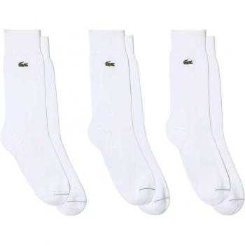 Set di Calze Lacoste Basic Crocodile Verde-Bianco (3 Paia) 35-38