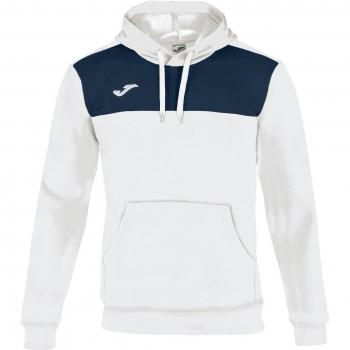 Sudadera con capucha Joma para hombre en blanco marino