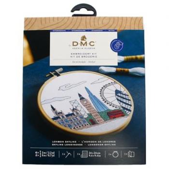 DMC Stickset Londoner Skyline vorbedruckt, 14,5 cm