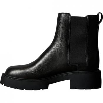 Calvin Klein Chelsea-Ankle-Boots in Schwarz mit dicker Sohle 36 (female)