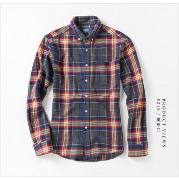 Camisa de Franela a Cuadros para Hombre