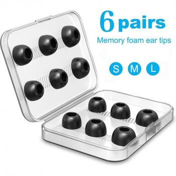 Memory Foam Eartips for AirPods Pro