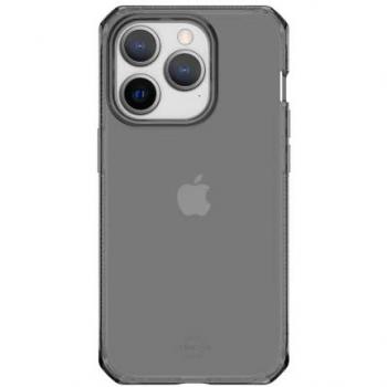 Funda Itskins Spectrum R//CLEAR para iPhone 14 Pro, 15,5 cm, Gris, Transparente