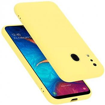 Coque Flexible Jaune pour Samsung Galaxy A20/A30/M10s