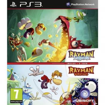 Jeux Rayman Legends et Origins PS3