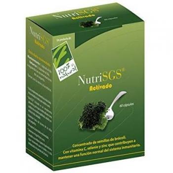 100% NATURAL NUTRISGS ACTIVADO 60 CÁPSULAS