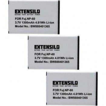 Digitalkamera Akku 1300 mAh für Somikon