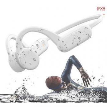Qilk Casque de Natation Sans Fil IPX8: MP3, Radio et Mémoire 8 Go