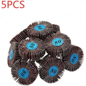 5Pcs Sanding Flap Discs for Rotary Power Tools