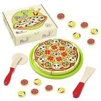 Pizza en bois à découper pour petits howa®