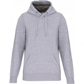 Sweat à capuche lourd unisexe Kariban contraste XL gris