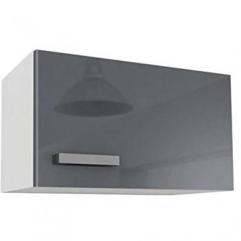 Hotte intégrée Caisson gris brillant L60 cm