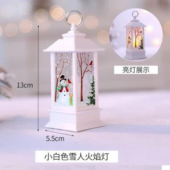 Lámpara Decorativa Navideña Santa Claus y Alce