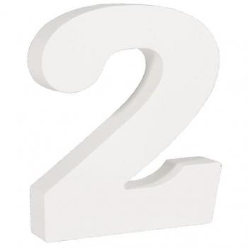 MDF 11 cm blanc Rayher