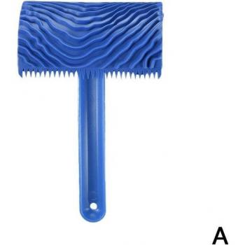 Blue Wood Grain Painting Roller