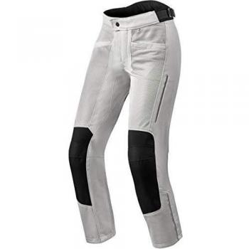 REV'IT Dame Pantalon Moto Textile Airwave 3 Long Silver