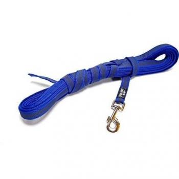 Correa de Perro Julius-K9 216GM-B-5 5m Azul y Gris