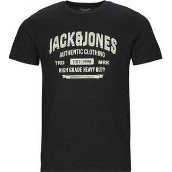 T-shirt Jack & Jones JJEJEANS O-NECK Homme Noir