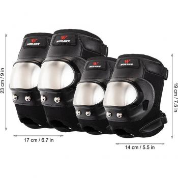 WOSAWE Roller Skating Knee and Elbow Protectors