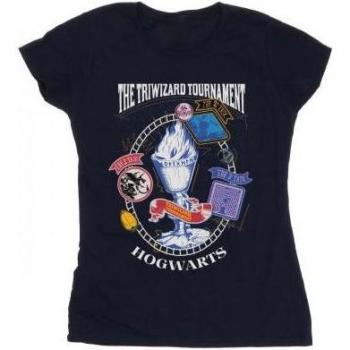 Navy Hogwarts Triwizard Poster Top – Women's Size 2XL