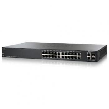 Cisco SF200‑24 Dual Combo Mini‑GBIC