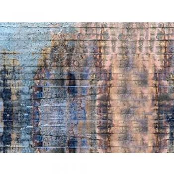 Rasch Tapeten 100389 Fototapete buntes Ziegelsteinmuster – 2,80m x 3,72m