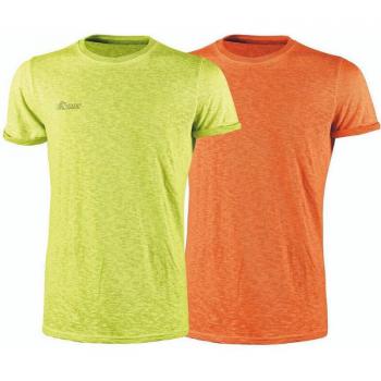T‑Shirt Orange TG.L Manica Corta 100% Cotton