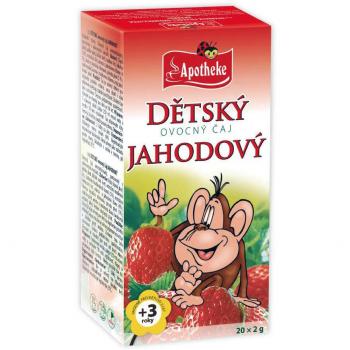 Dětský jahodový čaj 20x2g Apotheke