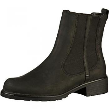 Schwarzer Clarks Orinoco Club Kurzschläger für Damen – EU 43