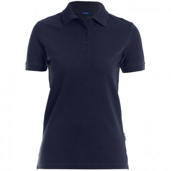 HRM Damen Basic Polo-Shirt Navy, M