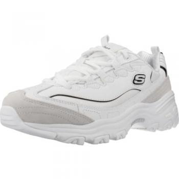 Sneaker Skechers D'Lites Bassa (New Heat) Beige/Nero/Bianco EU36