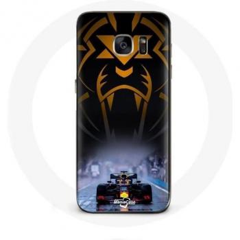 Protezione Samsung Galaxy S6 Formula 1 Sebastian Vettel Pilota auto F1 in nero