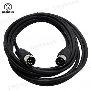 Cable Din 8‑Pin Midi 5 m para sistemas de sonido
