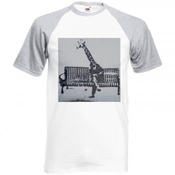 Unisex Giraffe Bench T‑Shirt